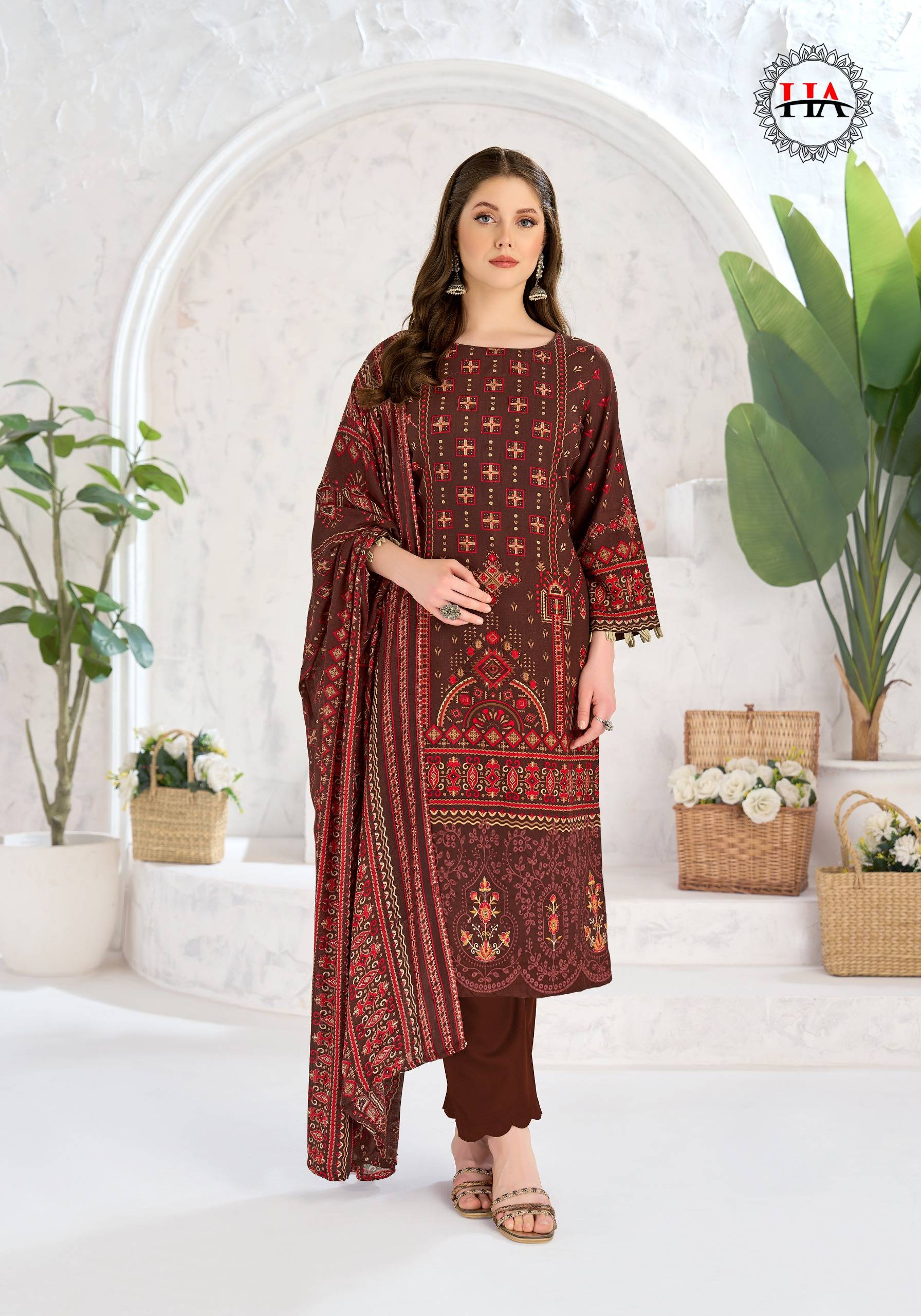 SONPARI By Harshit Fashion Hub 3023-1134-01 TO 3023-1134-06 Beautiful Festive Suits Stylish Colorful Fancy Casual Wear & Ethnic Wear Pure Viscose Dresses At Wholesale Price